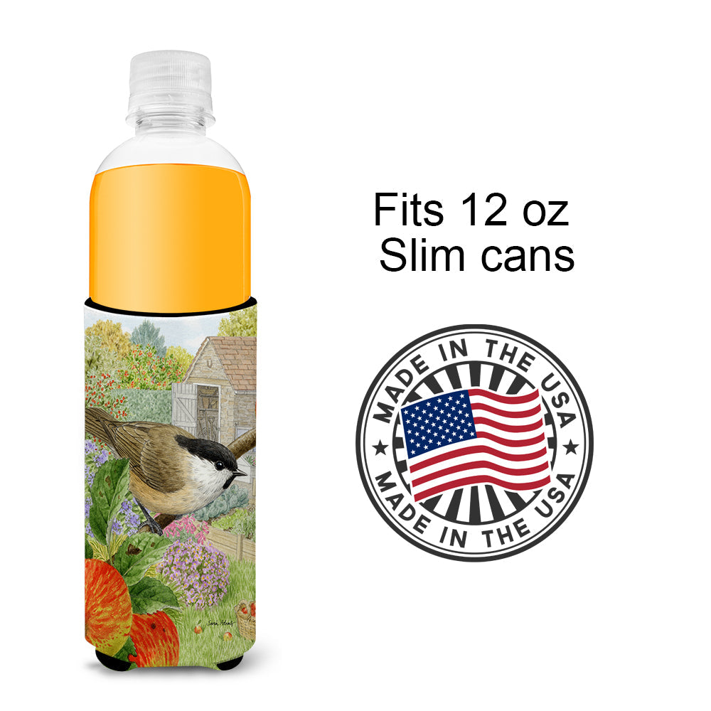 Coal Tits Slim Can Hugger , Insulated Foam Hugger for 12 oz Slim Cans, Beer Bottles & Water Bottles, Printed in USA
