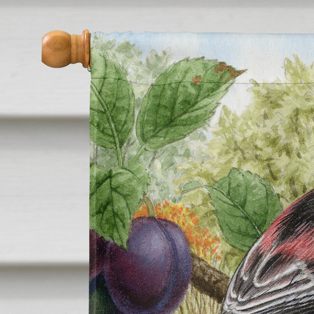 Long Tailed Tits House Flag 28x40 Porch Sleeve Pole Decorative Outside Yard Banner Artwork Wall Hanging, Polyester