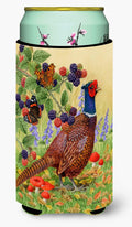 Pheasant Tall Boy Hugger Can Cooler Sleeve Machine Washable Drink Collapsible Insulator Beverage Insulated Holder