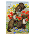 Stone Martins Beech Marten House Flag 28x40 Porch Sleeve Pole Decorative Outside Yard Banner Artwork Wall Hanging, Polyester