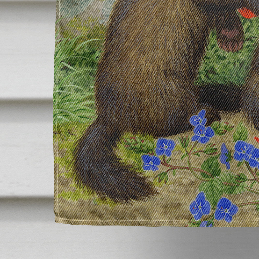 Stone Martins Beech Marten House Flag 28x40 Porch Sleeve Pole Decorative Outside Yard Banner Artwork Wall Hanging, Polyester