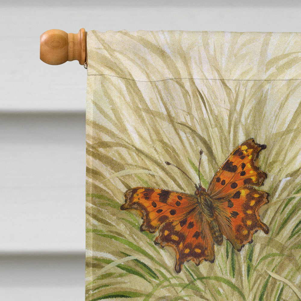 Red Squirrels House Flag 28x40 Porch Sleeve Pole Decorative Outside Yard Banner Artwork Wall Hanging, Polyester