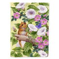 Dormouse House Flag 28x40 Porch Sleeve Pole Decorative Outside Yard Banner Artwork Wall Hanging, Polyester