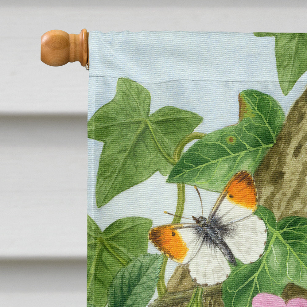 Dormice Dormouse House Flag 28x40 Porch Sleeve Pole Decorative Outside Yard Banner Artwork Wall Hanging, Polyester