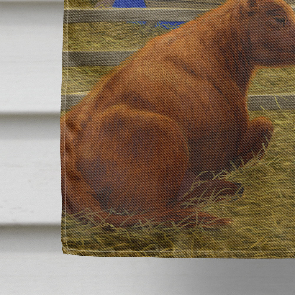 Nativity Scene House Flag 28x40 Porch Sleeve Pole Decorative Outside Yard Banner Artwork Wall Hanging, Polyester