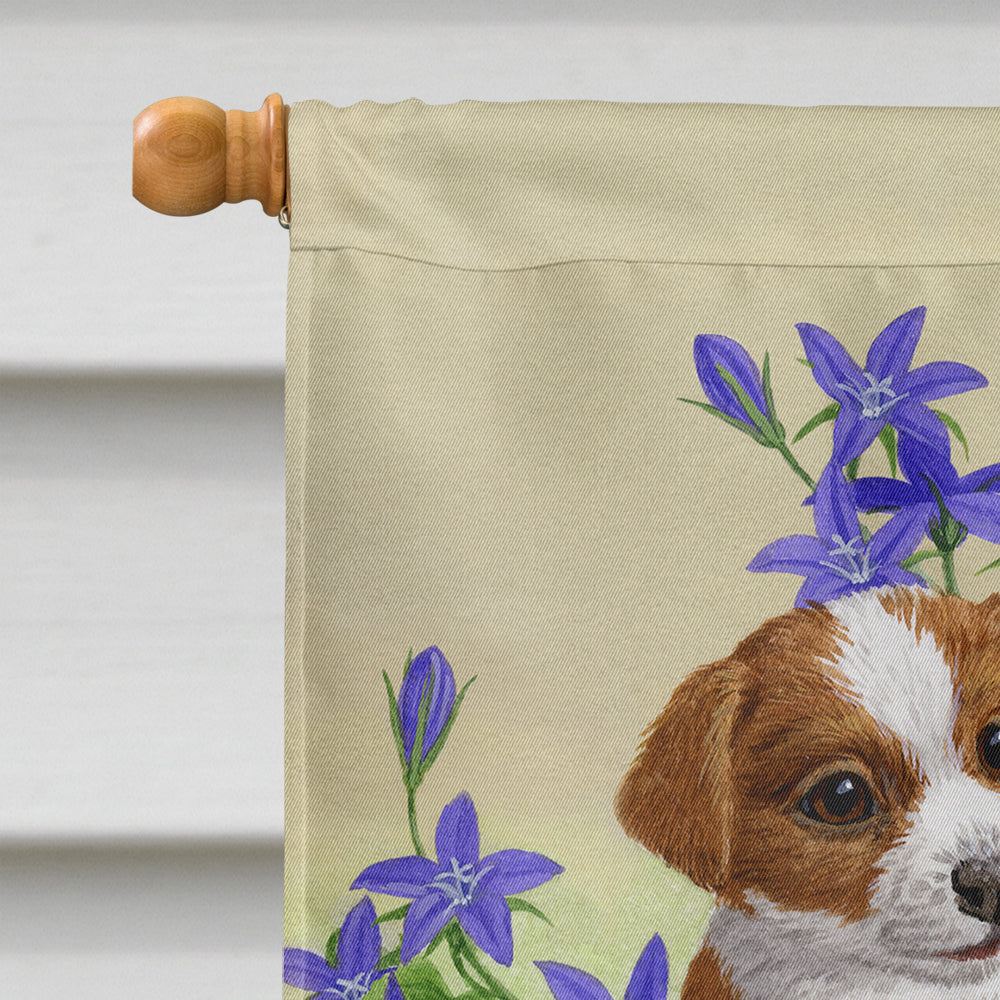 Jack Russell Terriers House Flag 28x40 Porch Sleeve Pole Decorative Outside Yard Banner Artwork Wall Hanging, Polyester