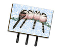 Roosting Long Tailed Tits Leash or Key Holder Wall Hooks, Coat Rack Wall Mount, for Hanging Keys, Towels, Aprons, Leashes
