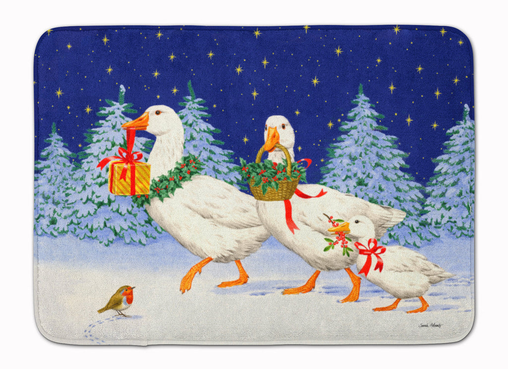 Three Geese & Gifts Memory Foam Kitchen Mat Machine Washable Anti-Fatigue Cushion Comfort Bath or Kitchen Rug