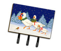 Three Geese & Gifts Leash or Key Holder Wall Hooks, Coat Rack Wall Mount, for Hanging Keys, Towels, Aprons, Leashes