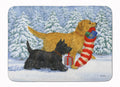 Golden Retriever Keep Up There, Scottie! Memory Foam Kitchen Mat Machine Washable Anti-Fatigue Cushion Comfort Bath or Kitchen Rug