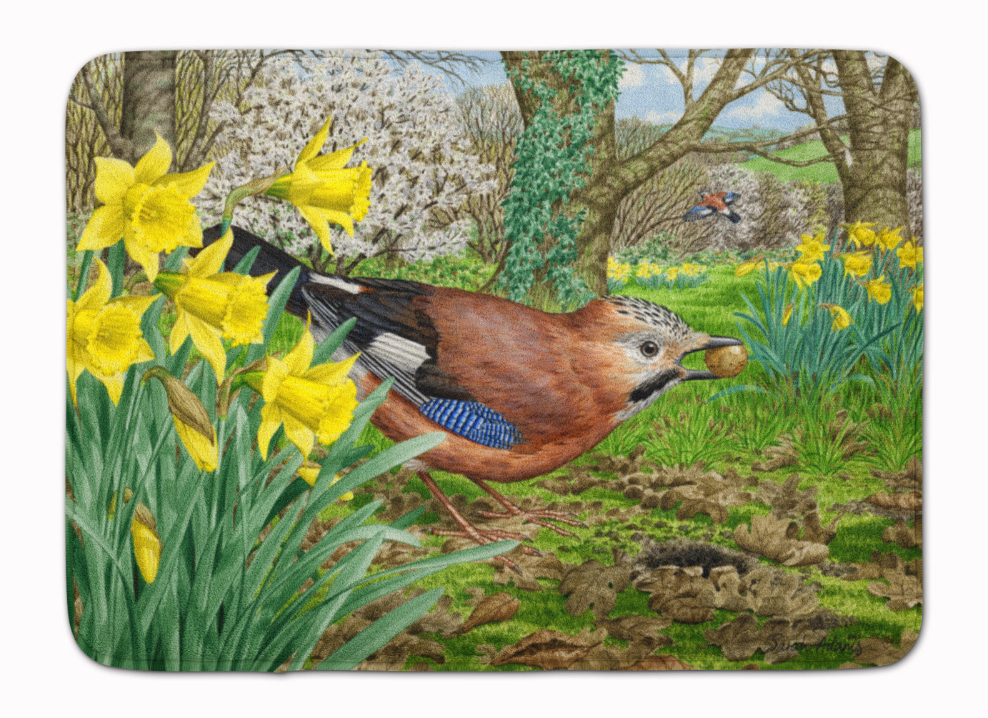 Jay Memory Foam Kitchen Mat Machine Washable Anti-Fatigue Cushion Comfort Bath or Kitchen Rug