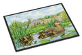 Mallard Duck Doormat Indoor Outdoor 24H X 36W Front Door Mat Rugs for Entryway, Non Slip Washable Low Pile,