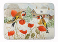 European Goldfinches Memory Foam Kitchen Mat Machine Washable Anti-Fatigue Cushion Comfort Bath or Kitchen Rug