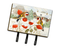 European Goldfinches Leash or Key Holder Wall Hooks, Coat Rack Wall Mount, for Hanging Keys, Towels, Aprons, Leashes