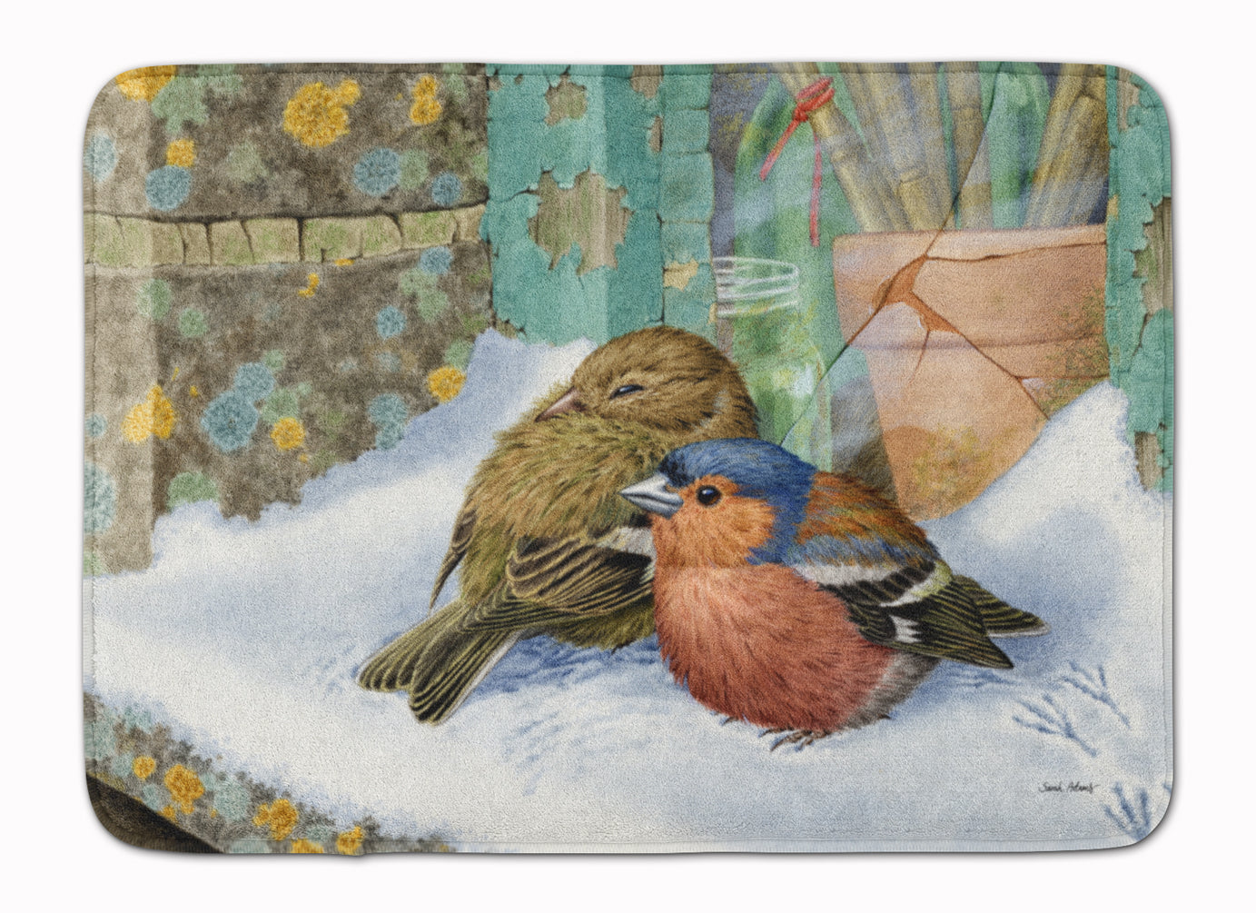 Chaffinches Memory Foam Kitchen Mat Machine Washable Anti-Fatigue Cushion Comfort Bath or Kitchen Rug