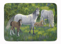 Group of Horses Memory Foam Kitchen Mat Machine Washable Anti-Fatigue Cushion Comfort Bath or Kitchen Rug
