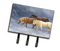 Seeking Shelter Horses Leash or Key Holder Wall Hooks, Coat Rack Wall Mount, for Hanging Keys, Towels, Aprons, Leashes