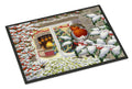 European Robin Doormat Indoor Outdoor 24H X 36W Front Door Mat Rugs for Entryway, Non Slip Washable Low Pile,