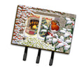 European Robin Leash or Key Holder Wall Hooks, Coat Rack Wall Mount, for Hanging Keys, Towels, Aprons, Leashes