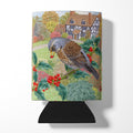 Fieldfare by Sarah Adams Can or Bottle Hugger Cooler Sleeve for Standard 12 oz Cans, Insulated Foam Beer & Soda Can Hugger Reusable