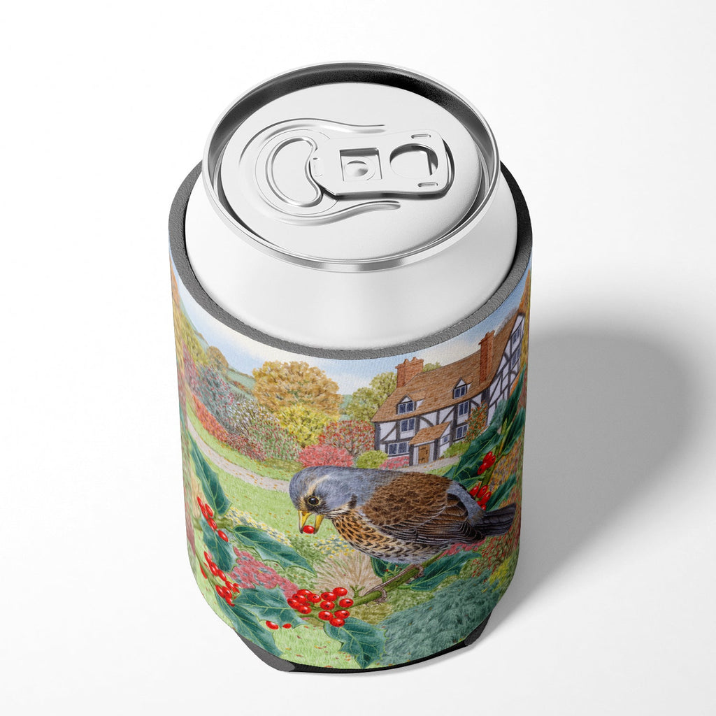 Fieldfare by Sarah Adams Can or Bottle Hugger Cooler Sleeve for Standard 12 oz Cans, Insulated Foam Beer & Soda Can Hugger Reusable