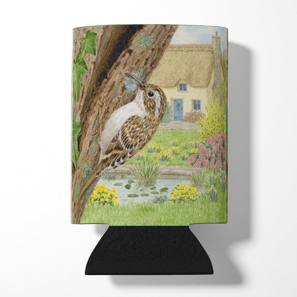 Treecreeper by Sarah Adams Can or Bottle Hugger Cooler Sleeve for Standard 12 oz Cans, Insulated Foam Beer & Soda Can Hugger Reusable