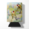 European Goldfinches by Sarah Adams Can or Bottle Hugger Cooler Sleeve for Standard 12 oz Cans, Insulated Foam Beer & Soda Can Hugger Reusable