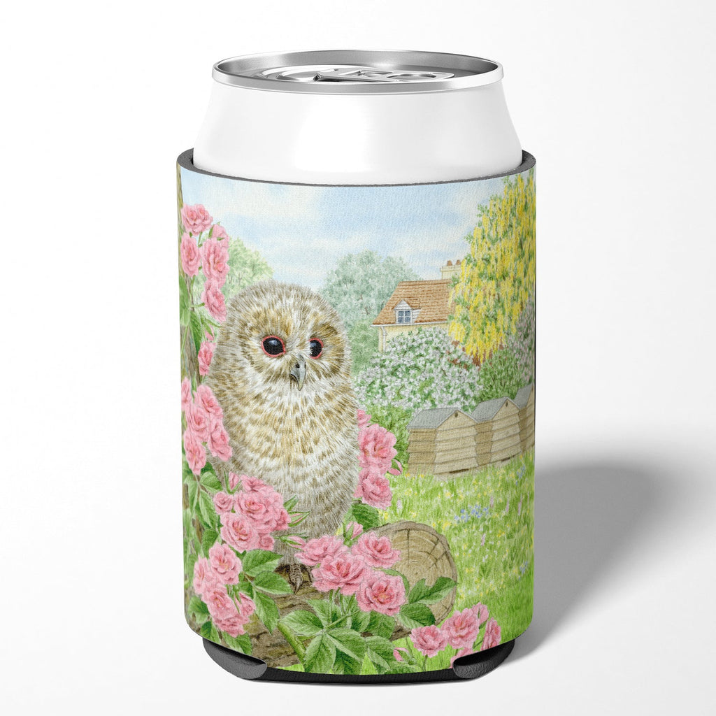 Tawny Owlet by Sarah Adams Can or Bottle Hugger Cooler Sleeve for Standard 12 oz Cans, Insulated Foam Beer & Soda Can Hugger Reusable