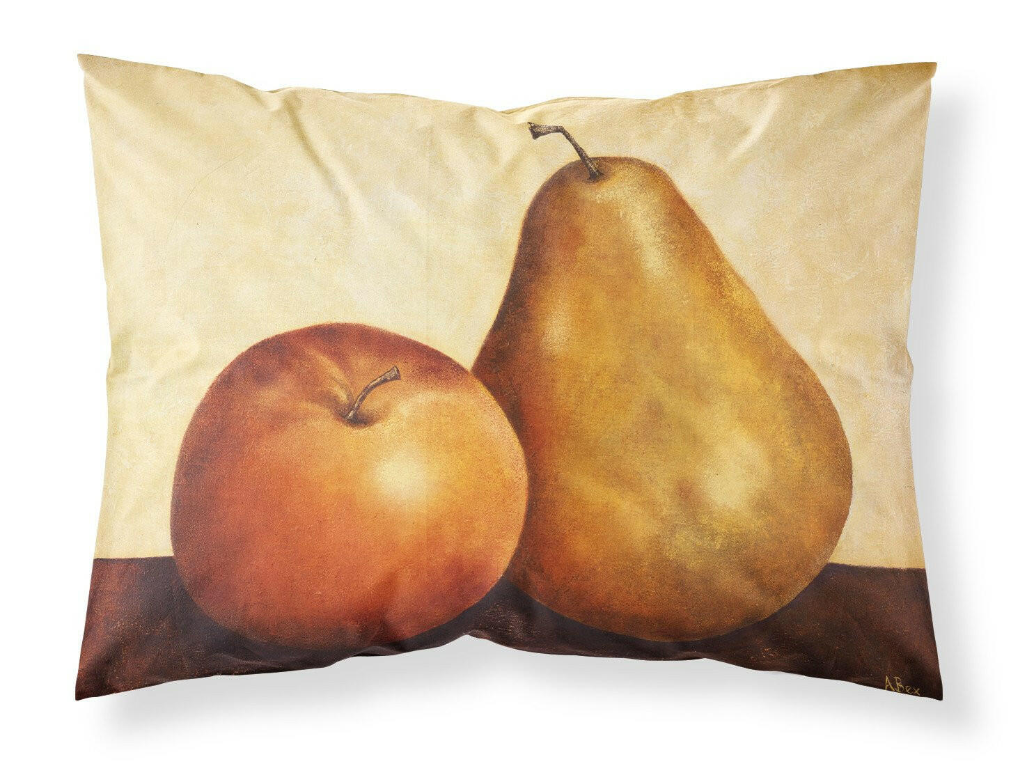 Apple and Pear Standard Pillowcase Lightweight Super Soft Easy Care Decorative Artwork Pillowcase, Standard