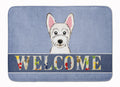 Westie Welcome Memory Foam Kitchen Mat Machine Washable Anti-Fatigue Cushion Comfort Bath or Kitchen Rug