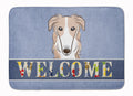 Borzoi Welcome Memory Foam Kitchen Mat Machine Washable Anti-Fatigue Cushion Comfort Bath or Kitchen Rug