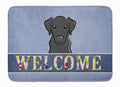Black Labrador Welcome Memory Foam Kitchen Mat Machine Washable Anti-Fatigue Cushion Comfort Bath or Kitchen Rug
