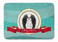 Japanese Chin Merry Christmas Memory Foam Kitchen Mat Machine Washable Anti-Fatigue Cushion Comfort Bath or Kitchen Rug