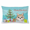 Christmas Tree and Chihuahua Standard Pillowcase Lightweight Super Soft Easy Care Decorative Artwork Pillowcase, Standard