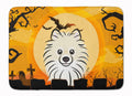 Halloween Pomeranian Memory Foam Kitchen Mat Machine Washable Anti-Fatigue Cushion Comfort Bath or Kitchen Rug