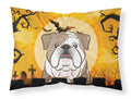 Halloween English Bulldog  Standard Pillowcase Lightweight Super Soft Easy Care Decorative Artwork Pillowcase, Standard
