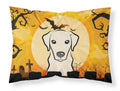 Halloween Yellow Labrador Standard Pillowcase Lightweight Super Soft Easy Care Decorative Artwork Pillowcase, Standard