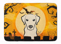 Halloween Yellow Labrador Memory Foam Kitchen Mat Machine Washable Anti-Fatigue Cushion Comfort Bath or Kitchen Rug