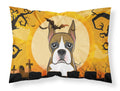 Halloween Boxer Standard Pillowcase Lightweight Super Soft Easy Care Decorative Artwork Pillowcase, Standard