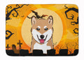 Halloween Shiba Inu Memory Foam Kitchen Mat Machine Washable Anti-Fatigue Cushion Comfort Bath or Kitchen Rug