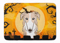 Halloween Borzoi Memory Foam Kitchen Mat Machine Washable Anti-Fatigue Cushion Comfort Bath or Kitchen Rug