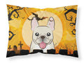Halloween French Bulldog Standard Pillowcase Lightweight Super Soft Easy Care Decorative Artwork Pillowcase, Standard