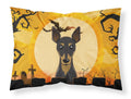 Halloween Min Pin Standard Pillowcase Lightweight Super Soft Easy Care Decorative Artwork Pillowcase, Standard