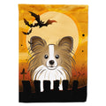 Halloween Papillon House Flag 28x40 Porch Sleeve Pole Decorative Outside Yard Banner Artwork Wall Hanging, Polyester