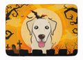 Halloween Golden Retriever Memory Foam Kitchen Mat Machine Washable Anti-Fatigue Cushion Comfort Bath or Kitchen Rug