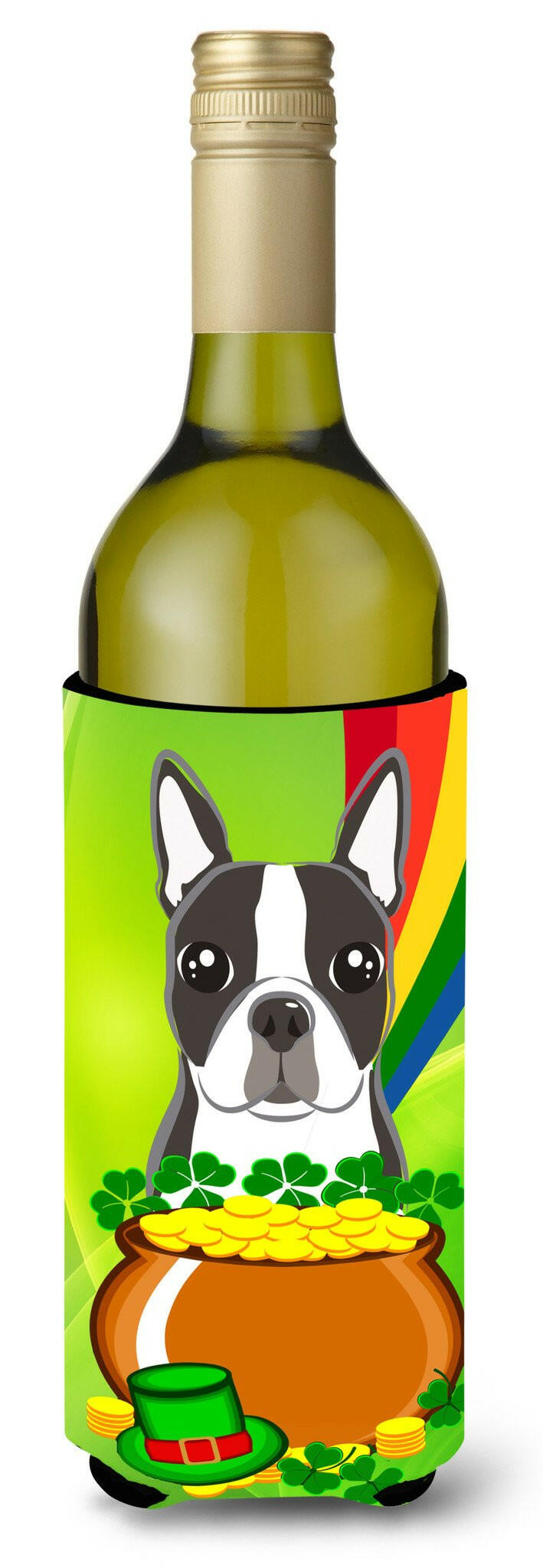 Wine Bottle Hugger Gift Sleeve for Standard 750 ml Bottles, Insulated Reusable Also Fits Mini Shot & Pint Bottles