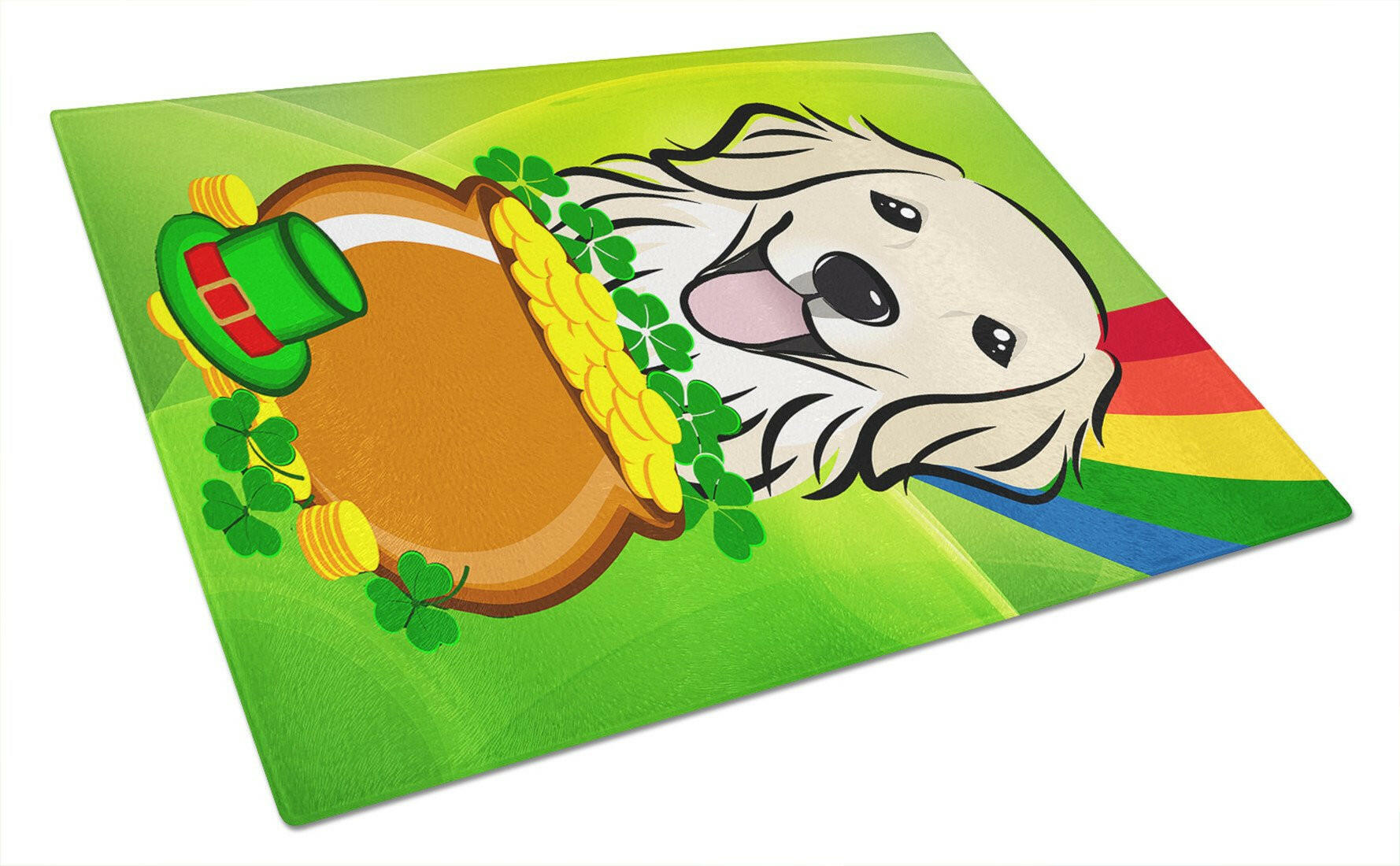 Cutting Board Tempered Glass Kitchen Cutting Surface, Heat Resistant Chopping, Non-Slip Feet, Food Prep & Serving