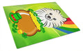 Cutting Board Tempered Glass Kitchen Cutting Surface, Heat Resistant Chopping, Non-Slip Feet, Food Prep & Serving