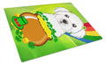 Cutting Board Tempered Glass Kitchen Cutting Surface, Heat Resistant Chopping, Non-Slip Feet, Food Prep & Serving