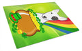 Cutting Board Tempered Glass Kitchen Cutting Surface, Heat Resistant Chopping, Non-Slip Feet, Food Prep & Serving